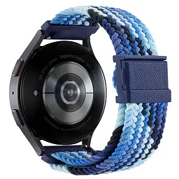 Ремінець Universal 22mm Elastic Adjustment Samsung/Amazfit/Huawei Colorful Blue (35722_3577950) - мініатюра 2