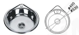 Кухонна мийка Mira MR 530 Polish - мініатюра 3