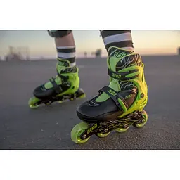 Роликові ковзани Neon Combo розмір 30-33 салатові (NT09G4) - мініатюра 13