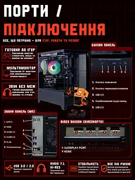 Ігровий ПК Okta (GTX 1660 Super 6GB / Ryzen 5 3600 / 16GB DDR4 / SSD 512GB) - мініатюра 10