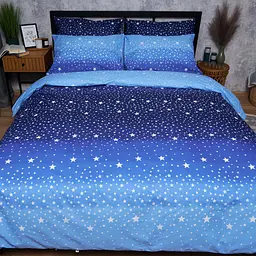 Комплект постільної білизни Moon&Star Дитячий 110x140 см наволочки 2x50x50 см Night Glow Бязь Gold Люкс - мініатюра 4