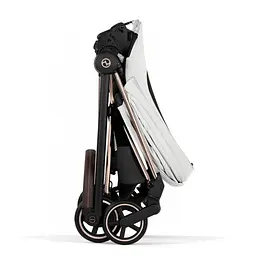 Прогулянкова коляска Cybex Mios Style 5.0 Off White шасі Rosegold - мініатюра 7