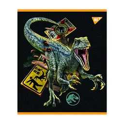 Зошит Yes А5 Jurassic world 12 аркушів лінія (766805), в асортименті