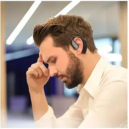 Навушники Hoco EQ4 Graceful True Wireless BT Headset до 12 годин чорні 6931474798596 - мініатюра 4