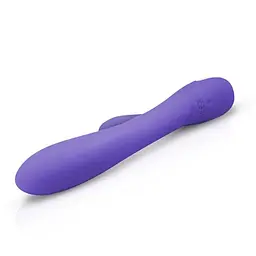 Вібратор-кролик EasyToys Good Vibes Only Fane 22 см фіолетовий - мініатюра 6