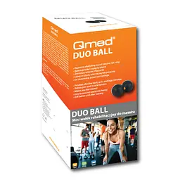 Масажний міні-ролик Duo Ball Qmed fit0025175 - мініатюра 4