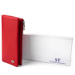 Жіночий шкіряний гаманець ST Leather 18,5х9х1,5 см acs0016002 - мініатюра 5