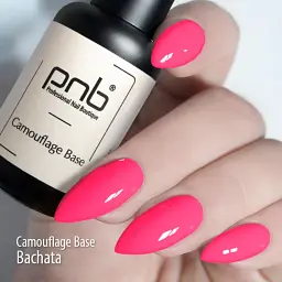 База камуфлююча каучукова PNB UV/LED Camouflage Base Bachata 8 мл - мініатюра 5