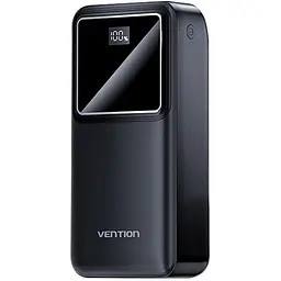 Універсальна мобільна батарея Vention 30000mAh PD QC 3.0 Black (FHMB0) - мініатюра 2