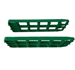 Трап проти ковзання Poputchik антибуксувальний 17 x 50 x 2.5 см 2 шт. - мініатюра 5