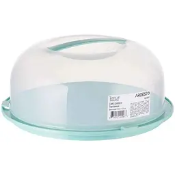 Тортовниця ARDESTO з кришкою 28.4х11.5см Tasty baking блакитний тіфані