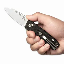 Ніж складаний кишеньковий SRM Scout 69 мм 14C28N G10 чорний - мініатюра 8