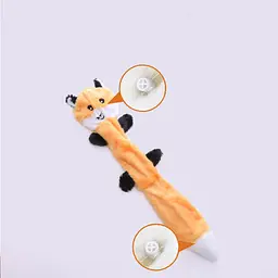 М'яка плюшева іграшка для прорізування зубів без набивання Derby Squeaky Dog Toy - мініатюра 3