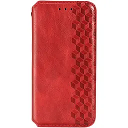 Чохол-книжка GETMAN Cubic Cover Case для Xiaomi Redmi Note 12 Pro 4G/ 11 Pro 4G/ 5G Red [96745]