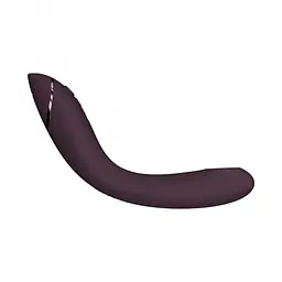 Лубрикант Womanizer OG + 50 мл - Вибратор для точки G c вакуумной стимуляцией, 17.6х3.9 см баклажановый - миниатюра 5