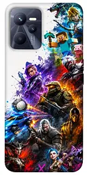 TPU чохол Demsky Gameverse для Realme C35
