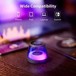 Акустична система XO F62 mini Magnetic Portable bluetooth Audio 5W Чорна - мініатюра 10