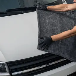 Рушник для сушіння авто Мікрофібра Twist Elegant MAXI 60х90 мм (600g/m2) Чорний (EL 100 145) - мініатюра 4