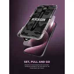 Скло захисне Armorstandart Icon Supreme EZ Apple iPhone 17 / 16 Pro Black (ARM86410) - мініатюра 2