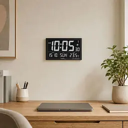 Настінний годинник Technoline WS8007 Black (WS8007) - мініатюра 2