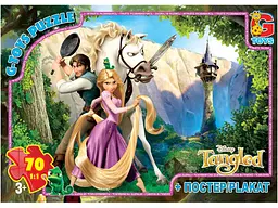 Пазли G-Toys Рапунцель, 70 елементів, TA002