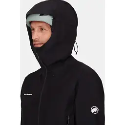 Куртка Mammut Crater IV HS Hooded Jacket M XXL Black - мініатюра 5