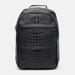 Чоловічий рюкзак Borsa Leather k1333-black 39х30х13.5 см Чорний - мініатюра 2