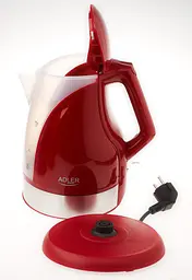 Електрочайник Adler AD 1215 Red - мініатюра 2