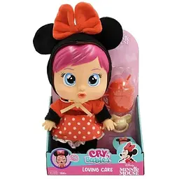 Лялька IMC Cry Babies Любов і турбота Disney Плакса Мінні з аксесуарами 26 см (927384) - мініатюра 2
