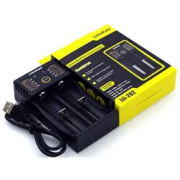 Зарядний пристрій LiitoKala Lii 202 Black (az010) - мініатюра 8
