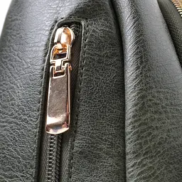 Зручна жіноча сумка з однією лямкою через плече з екошкіри Vintage 17,5х29х8 см sum0026953 - мініатюра 5