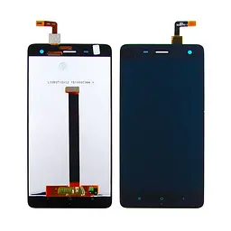 Дисплей для Xiaomi Mi4c з чорним тачскрином