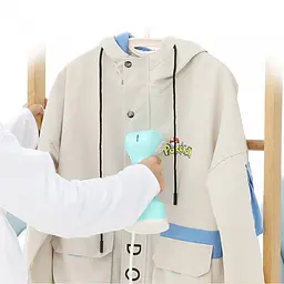 Ручний відпарювач для одягу Handheld Garment Steamer SI-6025 блакитний - мініатюра 3