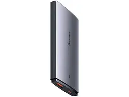 Мережевий зарядний пристрій BASEUS GaN5 Pro Ultra-Slim 65 W + кабель Type-C/Type-C 1 м Gray (CCGP150113) - мініатюра 2