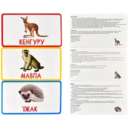 Настільна гра Strateg Вивчай світ. Тварини (30804) - мініатюра 4