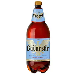 Пиво Zibert Баварське світле, 5%, 1,75 л