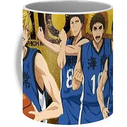 Кухоль GeekLand Kuroko no Basuke Баскетбол Куроко  KB.02.09 330 мл білий - мініатюра 2