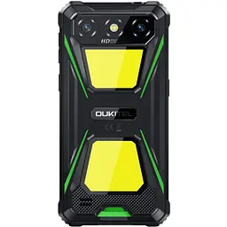 Смартфон Oukitel G5 6" HD+ /4GB/256GB T310 /6300mAh /Ліхтар/13+5Мп/ IP69K/Green - мініатюра 5
