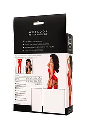 Боді Glossy Wetlook Doja L (червоний) - мініатюра 8