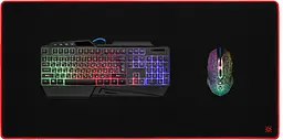 Килимок для миші Black Ultra XXL 900*450*3мм (50564) Defender teh0022906 - мініатюра 3