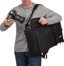 Рюкзак Thule Covert DSLR Rolltop Backpack 32L (Black) 3205344 (TH 3205344) - мініатюра 3