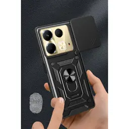 Чохол до мобільного телефона BeCover Military Infinix Note 40 (X6853) Black (712159) - мініатюра 5