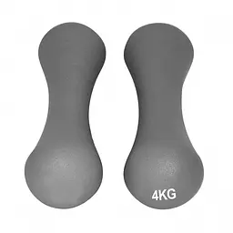 Гантелі композитні (пара - 2 шт.) PowerPlay 2х4 кг fit0011682 - мініатюра 6