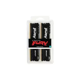 Модуль пам'яті для комп'ютера DDR4 16GB (2x8GB) 3200 MHz Fury Beast Black Kingston Fury (ex.HyperX) (KF432C16BBK2/16) - мініатюра 5
