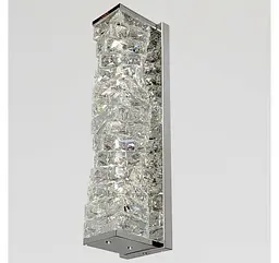 Світлодіодне настінне бра Artlight 88031/460WCH, 27 Вт, хром і прозоре скло - мініатюра 2