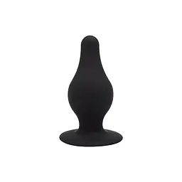 Анальна пробка двошарова Orion SilexD Model 2 size XS, 6.4х2.5 см, чорна - мініатюра 2