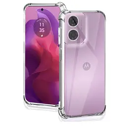 Чохол до мобільного телефона BeCover Anti-Shock Motorola Moto G04/ E14 Clear (712309) - мініатюра 1