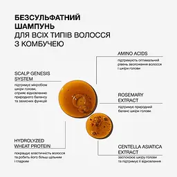 Шампунь для всіх типів волосся Triology. з комбучею безсульфатний 500 мл - мініатюра 3