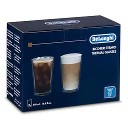 Набір склянок DELONGHI DLSC319 DRINKS (2шт) 490 ML - мініатюра 5