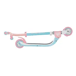 Самокат Globber Flow Foldable 125 блакитний з рожевим до 100 кг 6+ 2 колеса - мініатюра 7